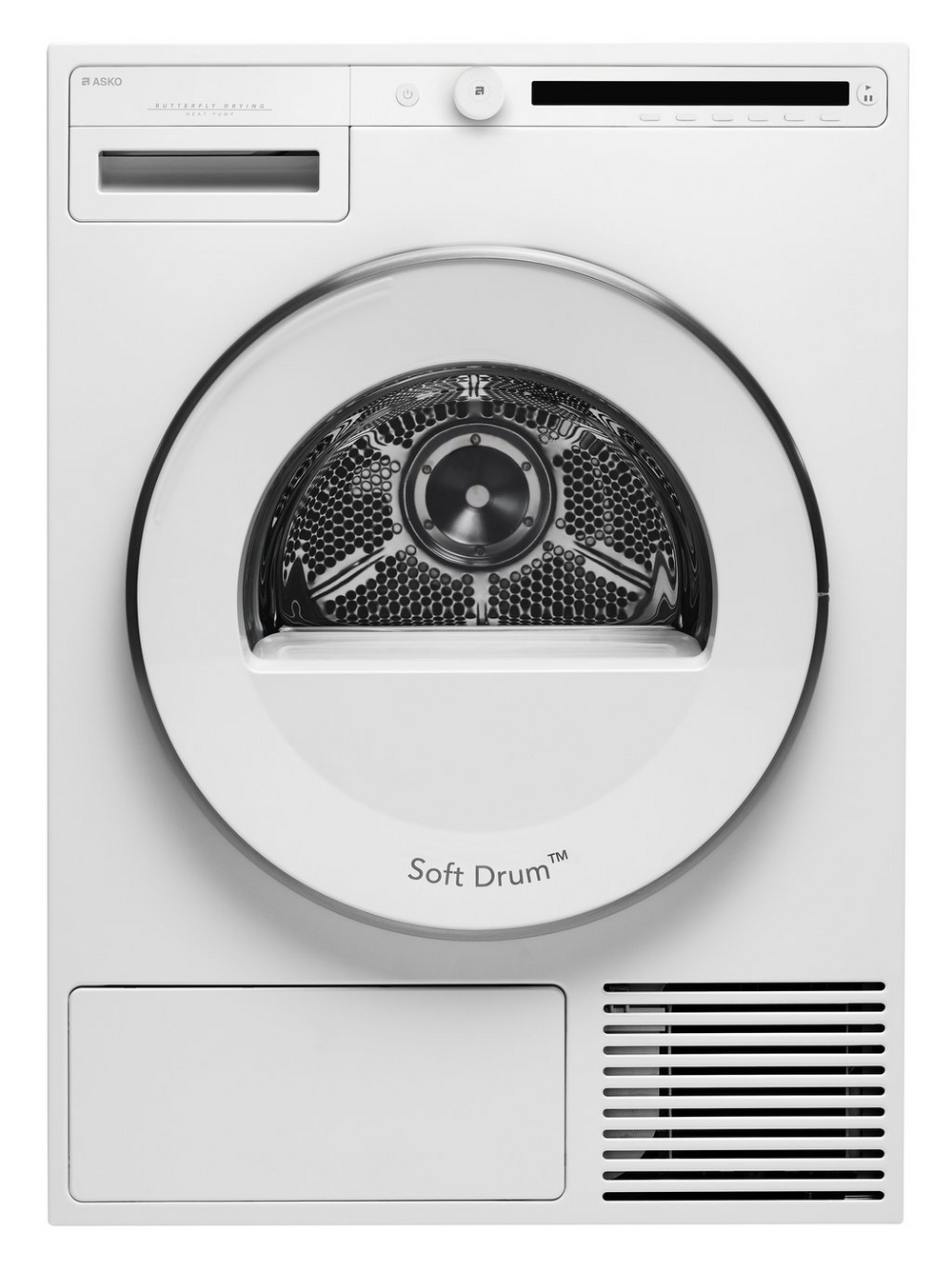 ASKO T208H_W_UK 8kg Heat Pump Tumble Dryer - White