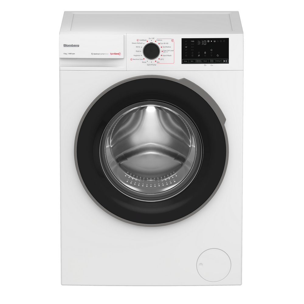 Blomberg LWA29461W 9kg 1400 Spin SpinSave Washing Machine - White