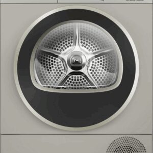 Bosch WQG245S9GB 9kg Heat Pump Tumble Dryer - Silver Inox