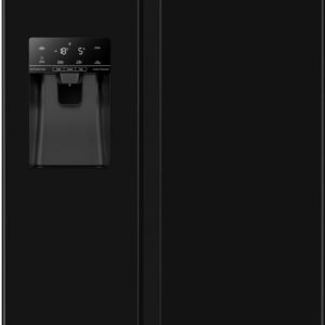 Hisense RS694N4TBE 91cm 70/30 Frost Free American Fridge Freezer - Black