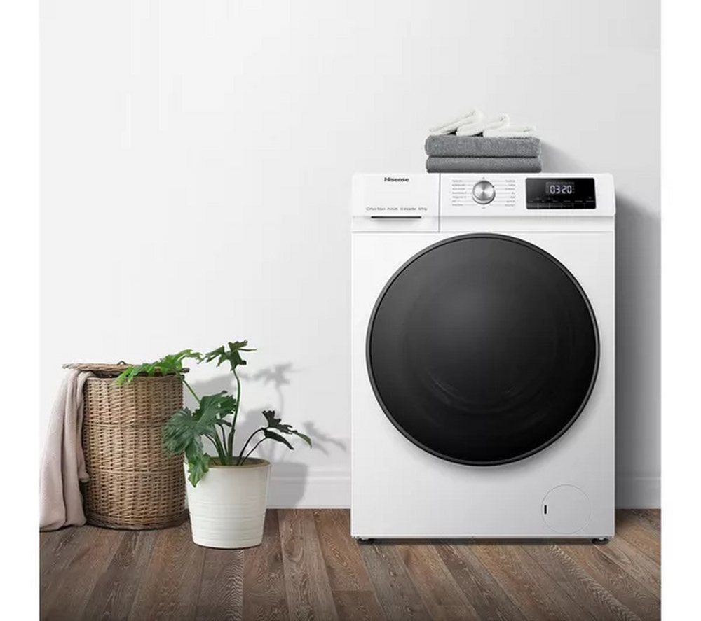 Hisense WDQA8014EVJM 8kg/5kg 1400 Spin Washer Dryer - White