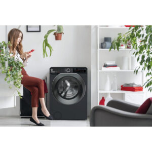 Hoover HD496AMBCB/1-80 9kg/6kg 1400 Spin Washer Dryer - Black