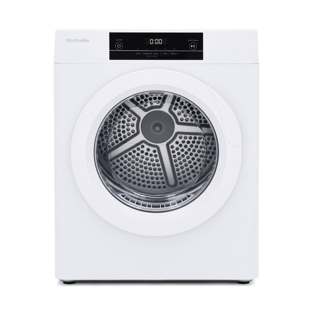 Montpellier MTD30P 3kg Vented Compact Tumble Dryer - White