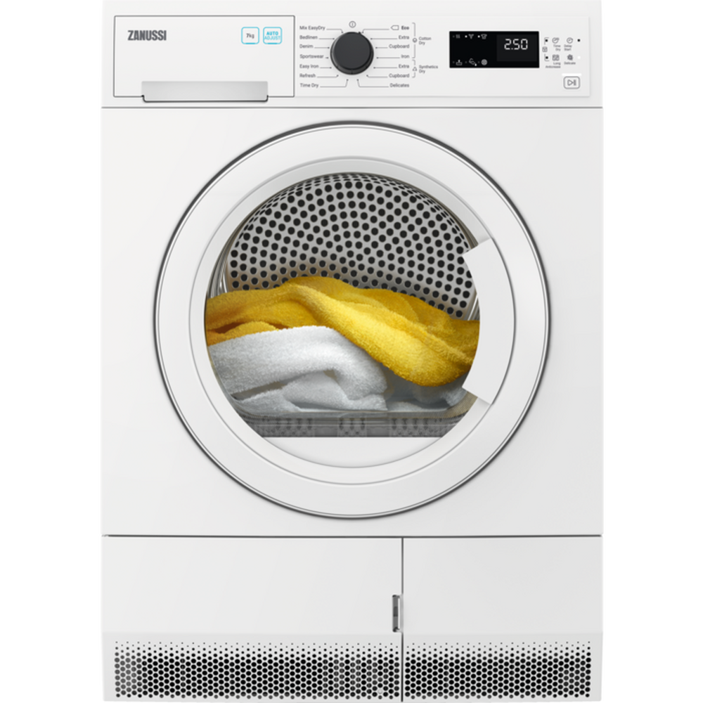 Zanussi ZDC72B4PW 7kg Condenser Tumble Dryer - White