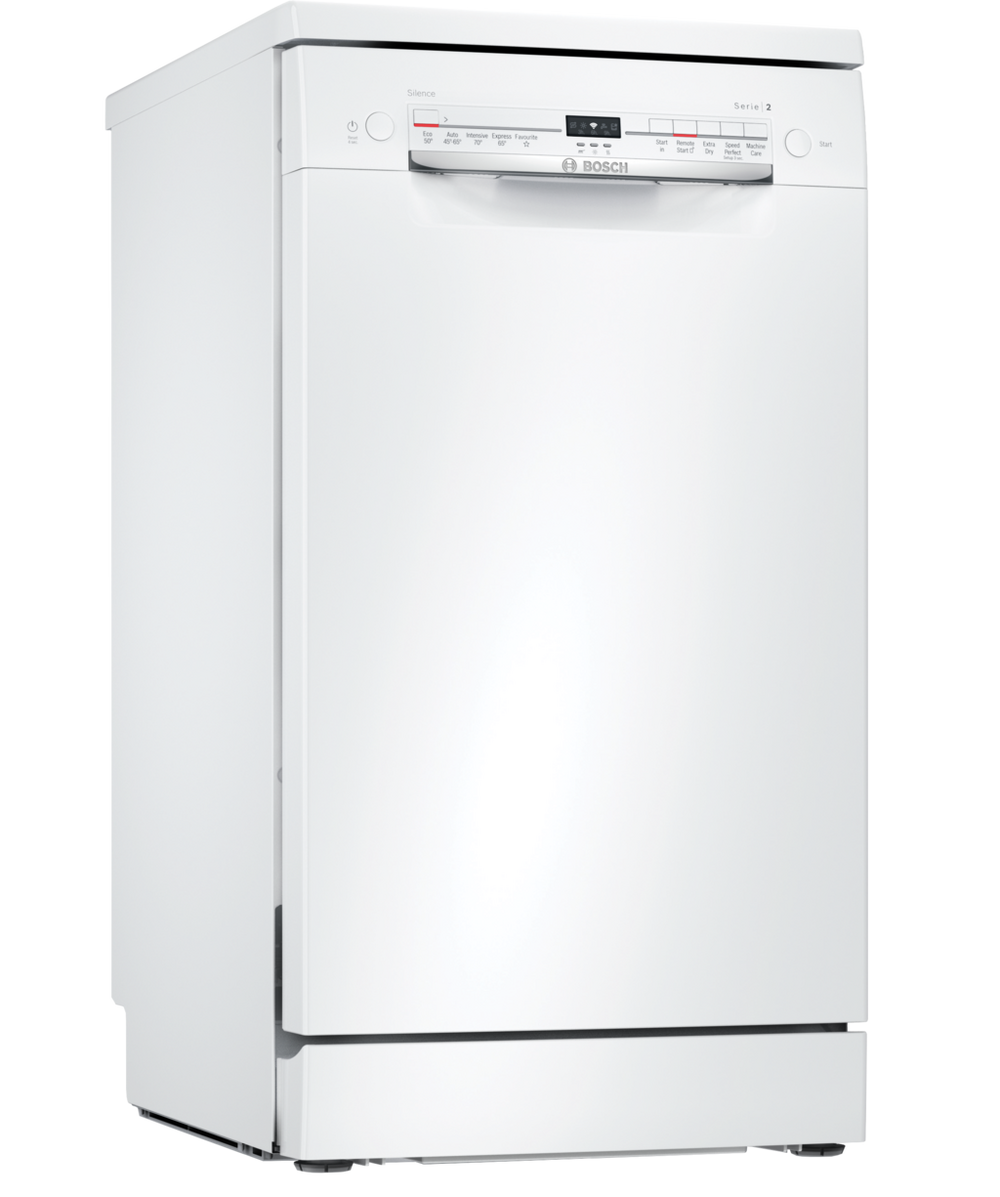 Bosch SPS2IKW04G Slimline Dishwasher - White - 9 Place Settings