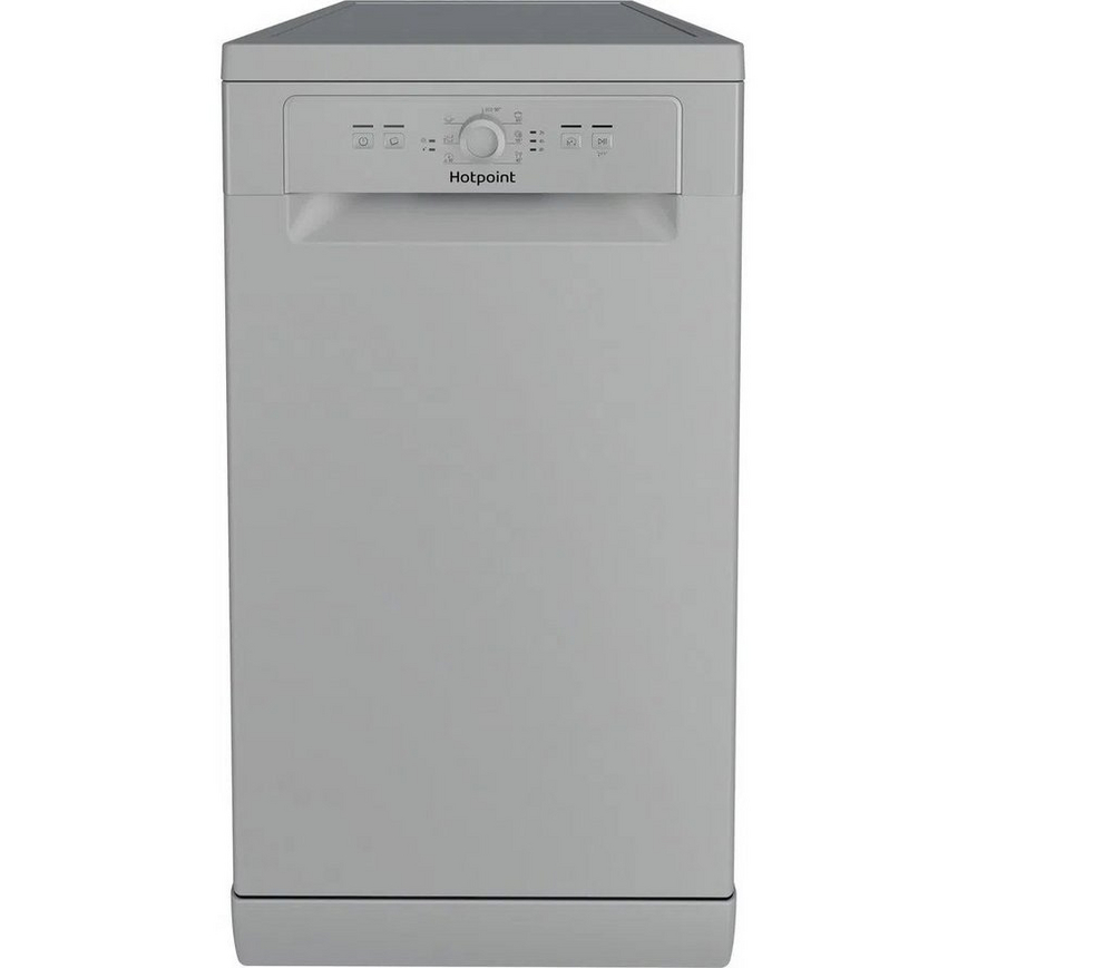 Hotpoint HSFE1B19BUKN Freestanding Slimline Dishwasher