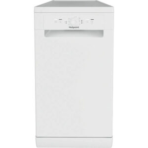 Hotpoint HSFE1B19UKN Freestanding Slimline Dishwasher - White