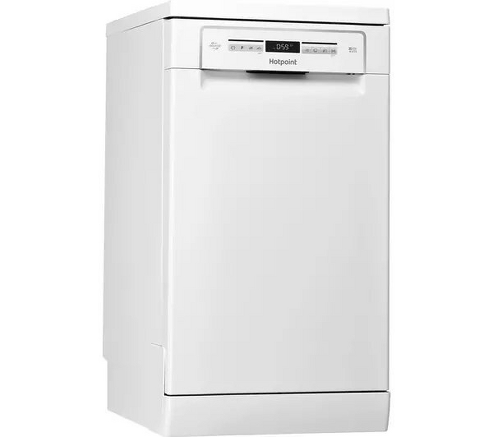 Hotpoint HSFO3T223WXUKN Slimline Dishwasher - White - 10 Place Settings