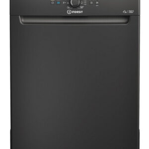 Indesit D2FHK26BUK 60cm Dishwasher - Black - 14 Place Setting