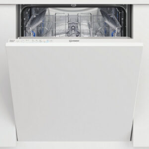 Indesit D2IHL326UK Full Size Integrated Dishwasher - White- 14 Place Settings