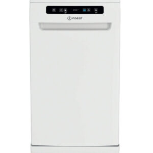 Indesit DSFO3T224ZUKN Slimline Dishwasher in White - 10 Place Settings