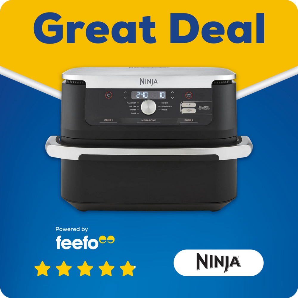 Ninja AF500UK Foodi FlexDrawer Air Fryer - Black