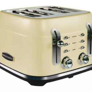 Rangemaster RMCL4S201CM 4 Slice Toaster - Matte Cream