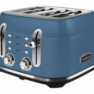 Rangemaster RMCL4S201SB 4 Slice Toaster - Stone Blue