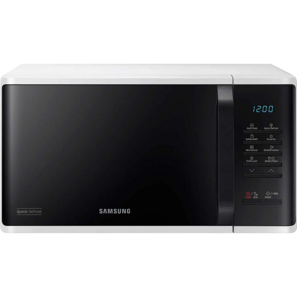 Samsung MS23K3513AW Solo Microwave Oven with Triple Distribution System - White