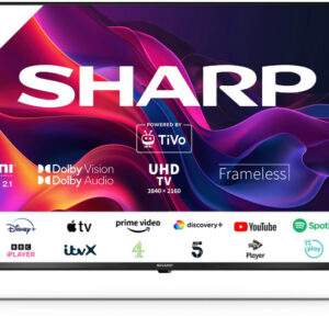 Sharp 4T-C65GK4245KB 65" 4K UHD Frameless Smart TiVo TV