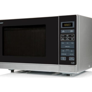 Sharp R372SLM 25 Litre Solo Microwave - Silver