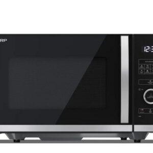 Sharp YC-QS254AU-B 25 Litres Flatbed Microwave Oven - Black