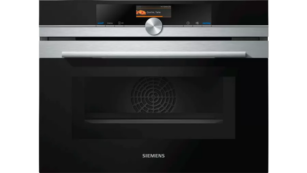 Siemens CM656GBS6B 45 Litres Built In Combination Microwave - Stainless Steel