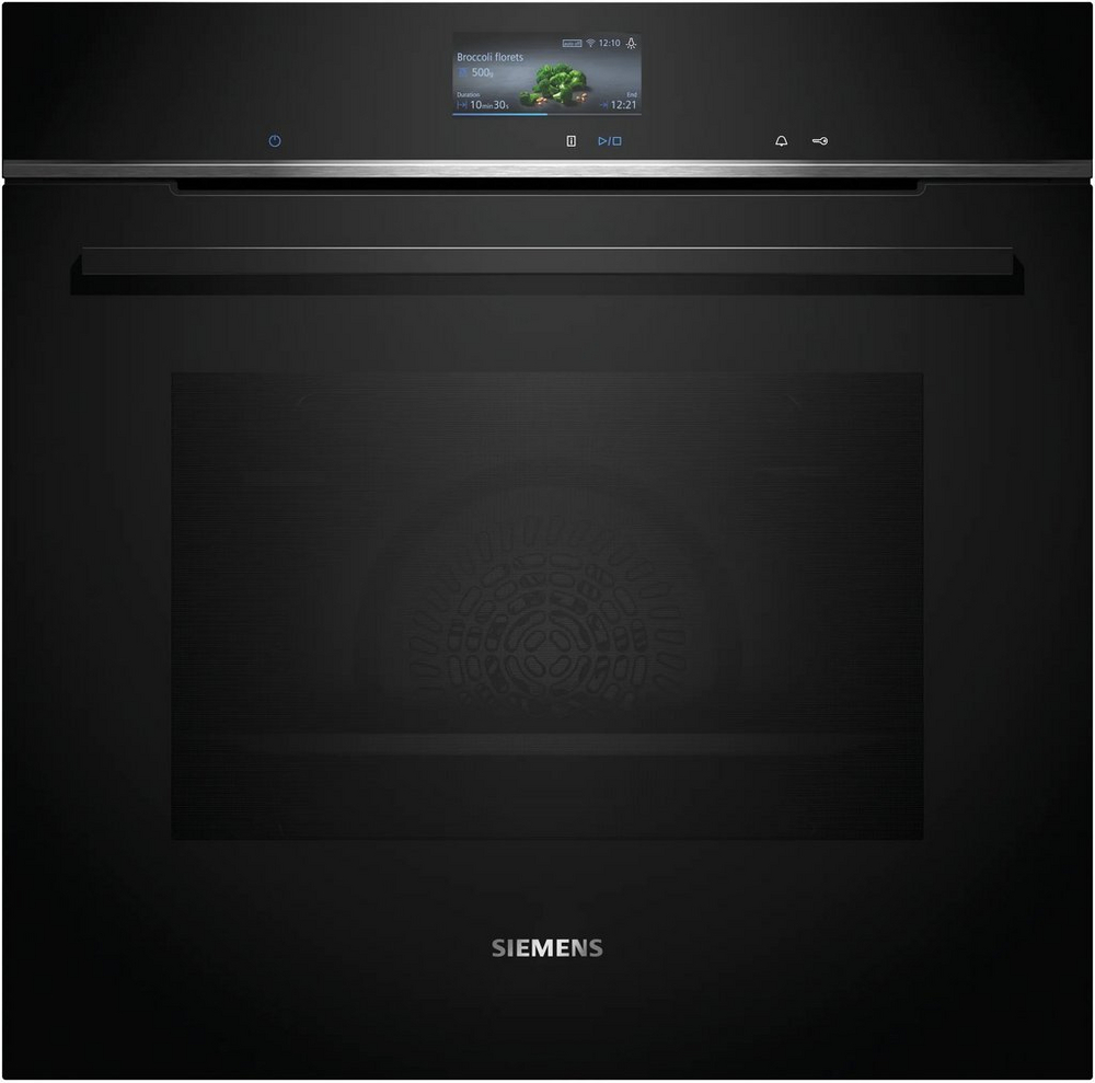 Siemens HB736G1B1B 59.4cm Built In Electric Single Oven - Black