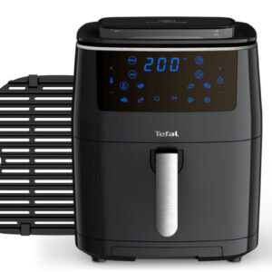 Tefal FW201827 Tefal EasyFry 3in1 Digital Air Fryer Grill & Steamer 6.2L - Black