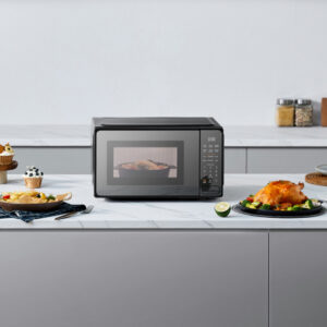 Toshiba MM2-EM20PF 20 Litres Microwave Oven - Mirror Finish Black