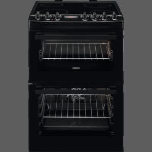 Zanussi ZCV69360BA 60cm Electric Ceramic Cooker - Black